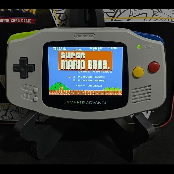 Gameboy Advance Famicom Custom LCD Mod. - Picture 8 of 10